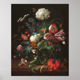 Vase of Blume - Jan de Heem Fine Art Poster