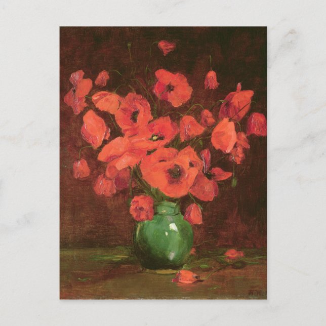 Vase of Flowers 2 Postkarte (Vorderseite)