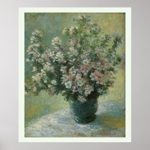Vase of Flowers by Claude Monet Poster