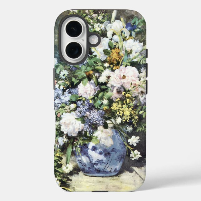 Vase of Flowers by Remoir Phone Cover (Rückseite)