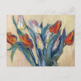 Vase of Tulips - Claude Monet Postkarte