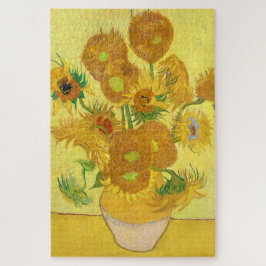 Vase with fifteen sunflowers by Vincent Van Gogh  Puzzle