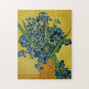 Vase with Irises by Van Gogh Puzzle