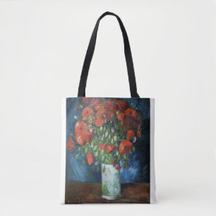 Vase with Poppies 1886 by Vincent van Gogh