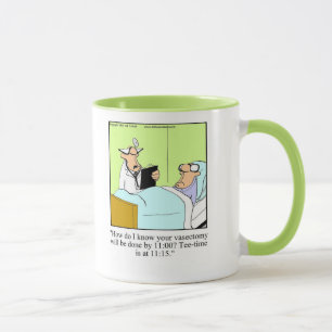 Vasektomie / Golf Spaß Tasse Geschenk