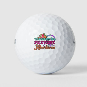Vasektomien verhindern Abortionen Golf Balls Golfball