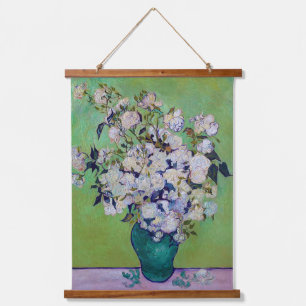 Vasemit Rosen, Vincent van Gogh Wandteppich Mit Holzrahmen