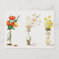 Vasen der Vintagen Blume