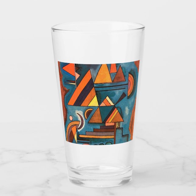 Vasily Kandinsky Bauhaus Dessau Glas (Vorderseite)
