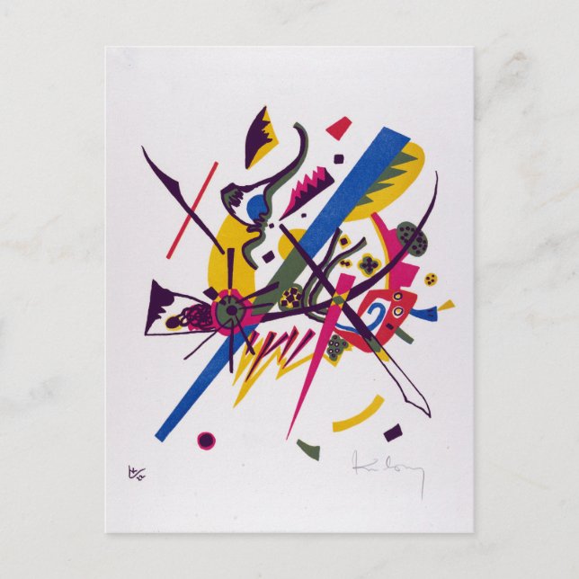 Vasily Kandinsky kleine Welten I Postkarte (Vorderseite)