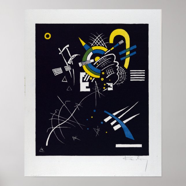 Vasily Kandinsky - Kleine Welten VII Poster (Vorne)