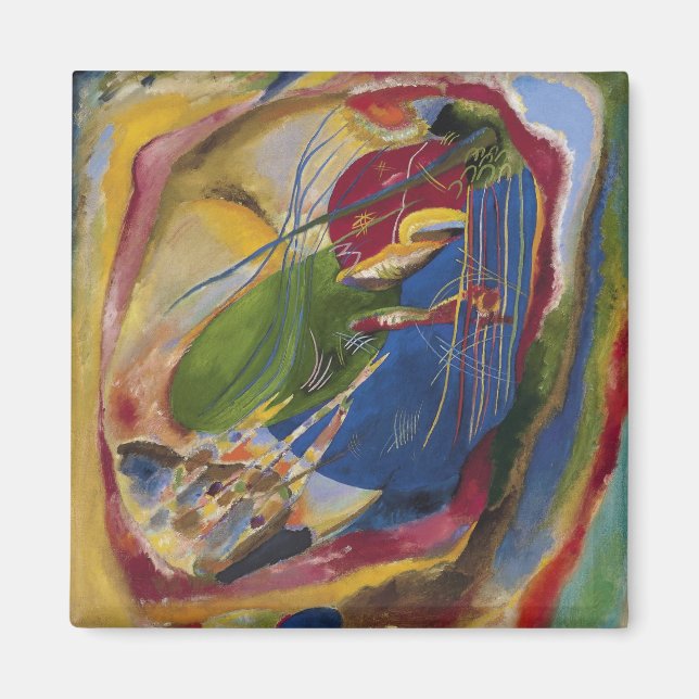 Vasily Kandinsky - Picture With Three Spots Magnet (Vorne)