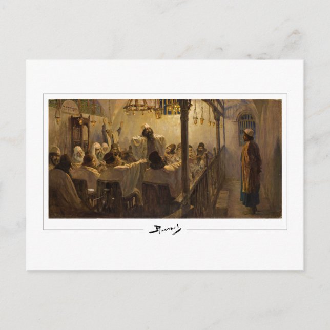 Vasily Polenov #189 - Fine Art Postcard Postkarte (Vorderseite)