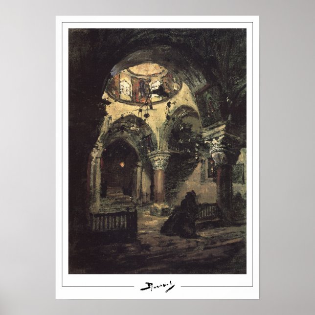 Vasily Polenov Zedign Art Poster #184 (Vorne)