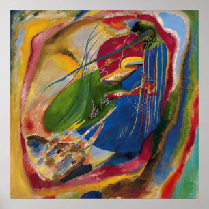 Vasis Kandinsky - Bild mit drei Spots Poster