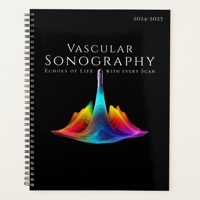 Vaskuläre Sonographen-farbige Ultraschallwellen Planer (Vorderseite)