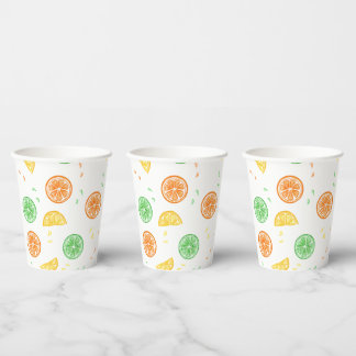 Vaso de papel limonada pappbecher
