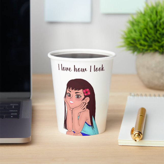 vaso para chicas pappbecher (InSitu)