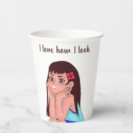 vaso para chicas pappbecher