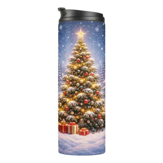 Vaso Térmico con Diseño de Árbol de Navidad Thermosbecher (Nach rechts gedreht)