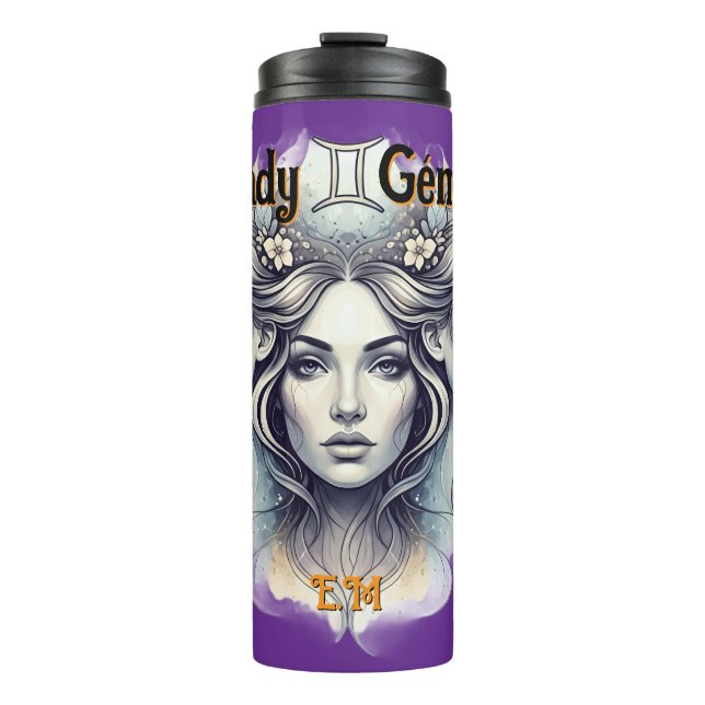 Vaso térmico Lady Géminis – Estilo para llevar Thermosbecher (Vorderseite)