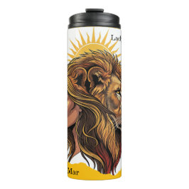 Vaso Térmico Lady Leo León Zodíaco Thermosbecher