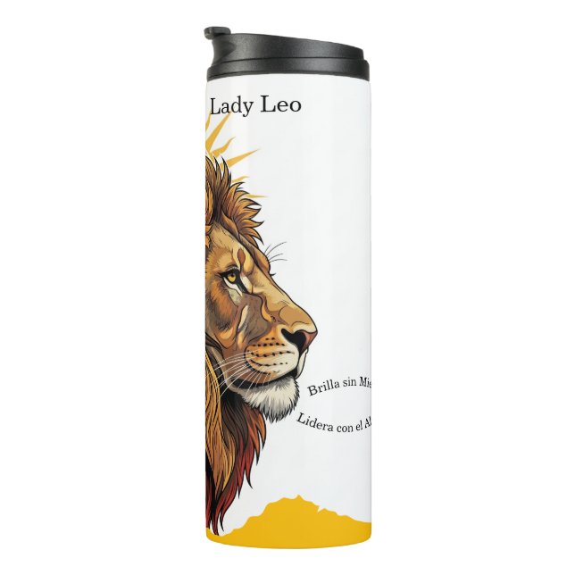 Vaso Térmico Lady Leo León Zodíaco Thermosbecher (Nach rechts gedreht)