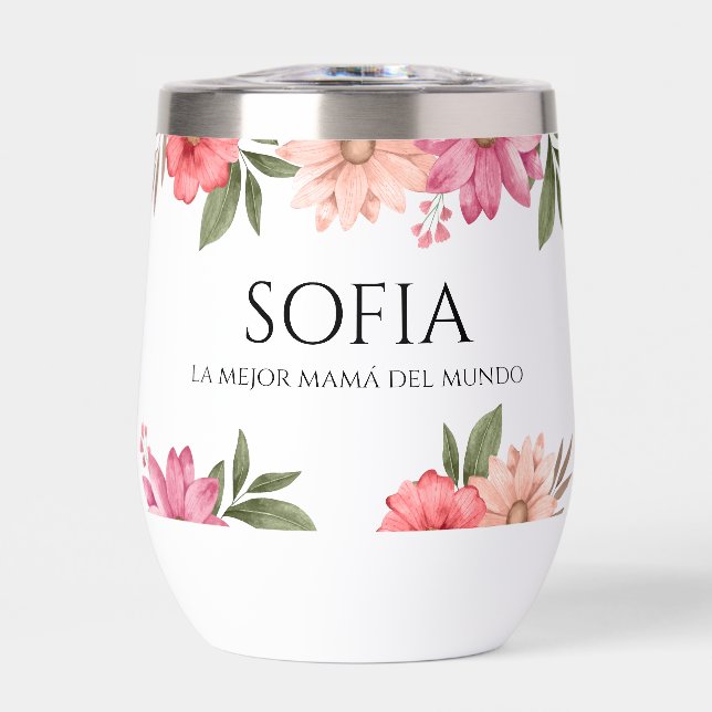 Vaso termo La mejor mamá del mundo (Vorderseite)