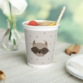 Vasos De Papel Baby Shower, Animales del Bosque Pappbecher