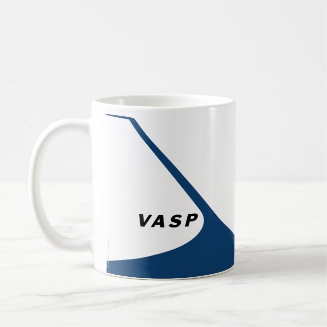 VASP 737-200 Vintag Kaffeetasse (Links)
