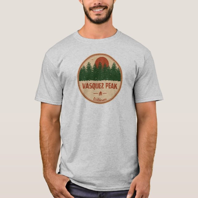 Vasquez Peak Wilderness Colorado T-Shirt (Vorderseite)