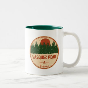 Vasquez Peak Wilderness Colorado Zweifarbige Tasse