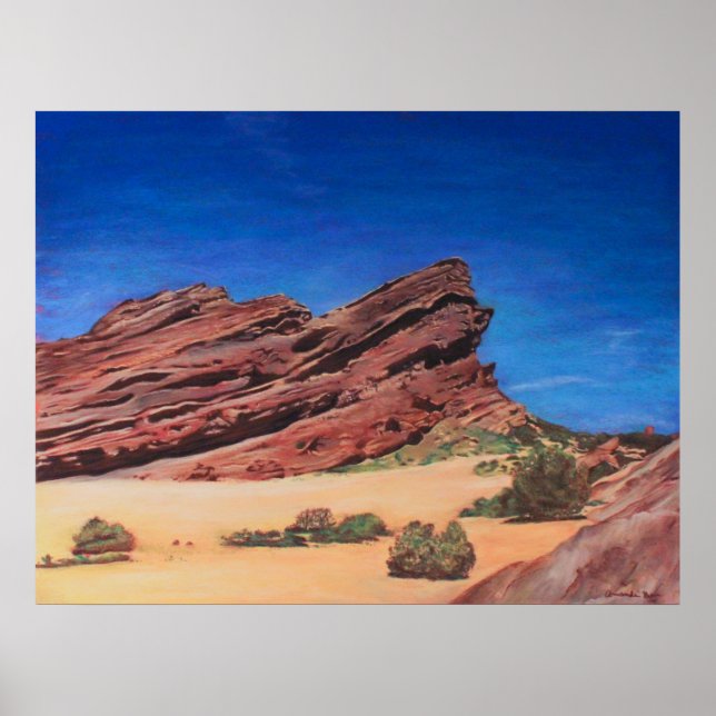 Vasquez Rocks Poster (Vorne)
