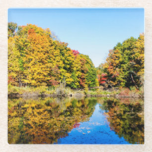 Vassar Farms Pond Glasuntersetzer