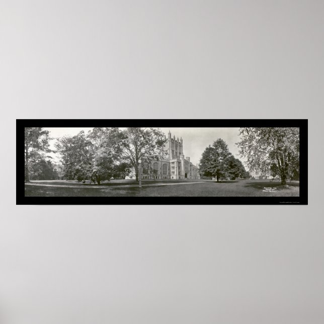 Vassar Uni Foto 1912a Poster (Vorne)