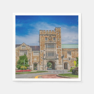 Vassar Uni-Haupteingang in NY Serviette