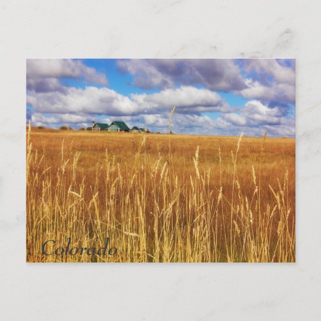 Vast Colorado Postkarte (Vorderseite)