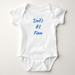 Vater #1 Finn finnischer Baby One-Piece Baby Bodys Strampler