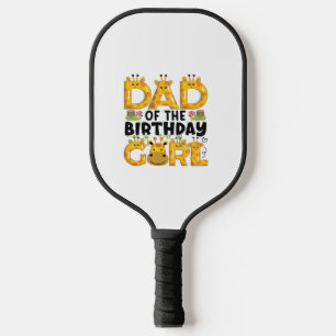 Vater 1. Geburtstag Girl Giraffe Thema Party Zoo S Pickleball Schläger
