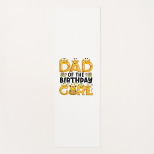 Vater 1. Geburtstag Girl Giraffe Thema Party Zoo S Yogamatte