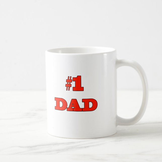Vater #1 kaffeetasse (Rechts)