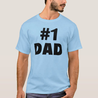 Vater #1 (Schwarzes) T-Shirt