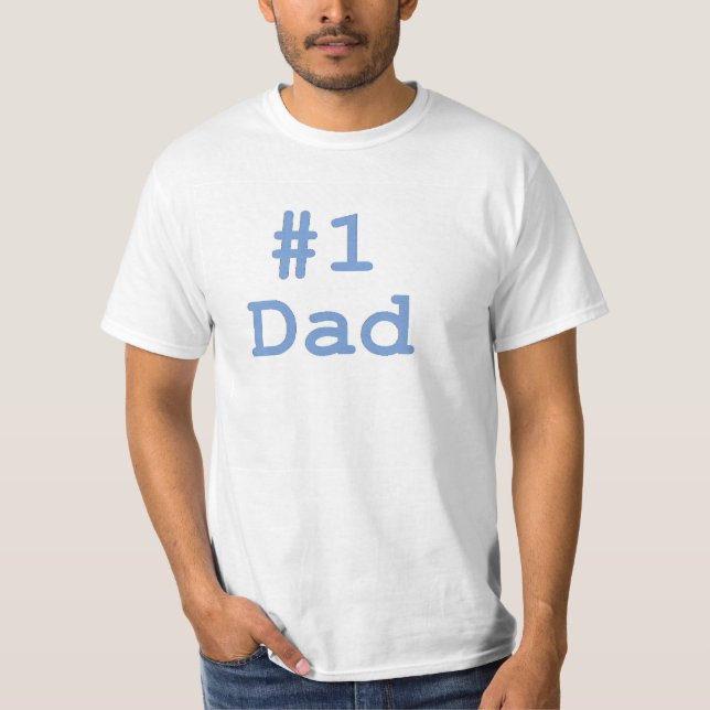 Vater #1 T-Shirt (Vorderseite)