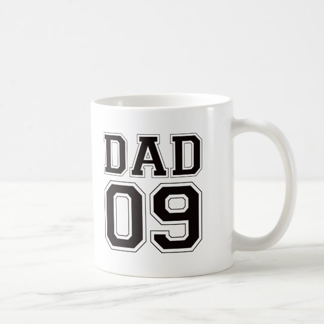Vater 2009 - Schwarzes Tasse (Rechts)
