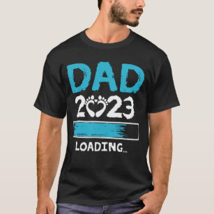 Vater 2023 Ankündigung von Schwangerschaft und neu T-Shirt