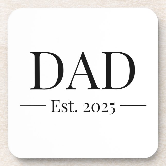 Vater 2025 getränkeuntersetzer (Vorderseite)