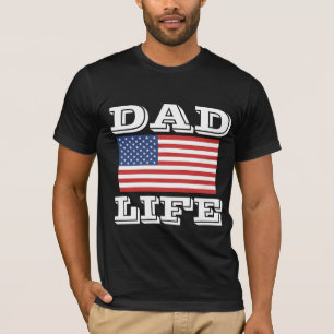VATER 4. JULI PATRIOTISCHE T - SHIRT
