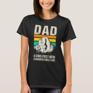 Vater A Daughter's erste Liebe, A Son's erster Hel T-Shirt