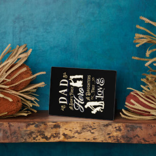 Vater A Son's erste A Daughters erste Liebe Fotoplatte