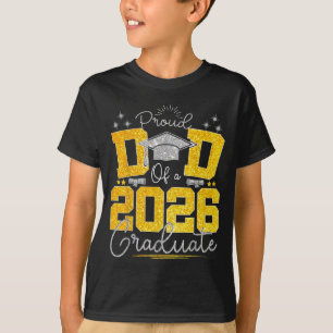 Vater Abschluss Abiturient 2026 stolzer Vater eine T-Shirt